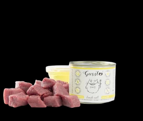 Gussto Cat puszka Fresh Calf dla kota – 200 g