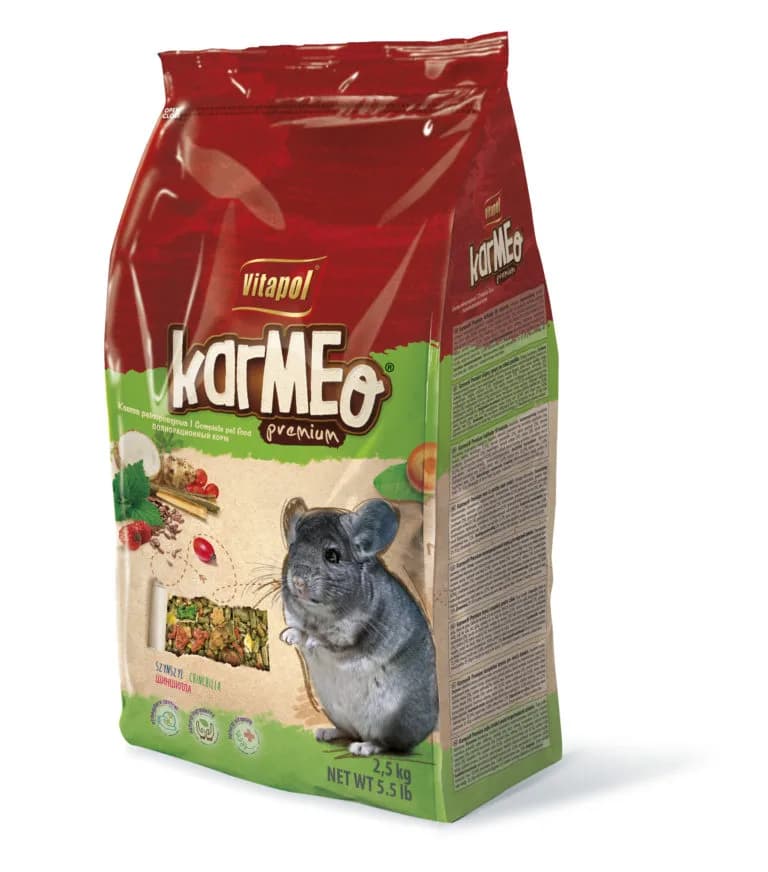 Vitapol Karmeo Karma pełnoporcjowa dla szynszyli – 2,5 kg