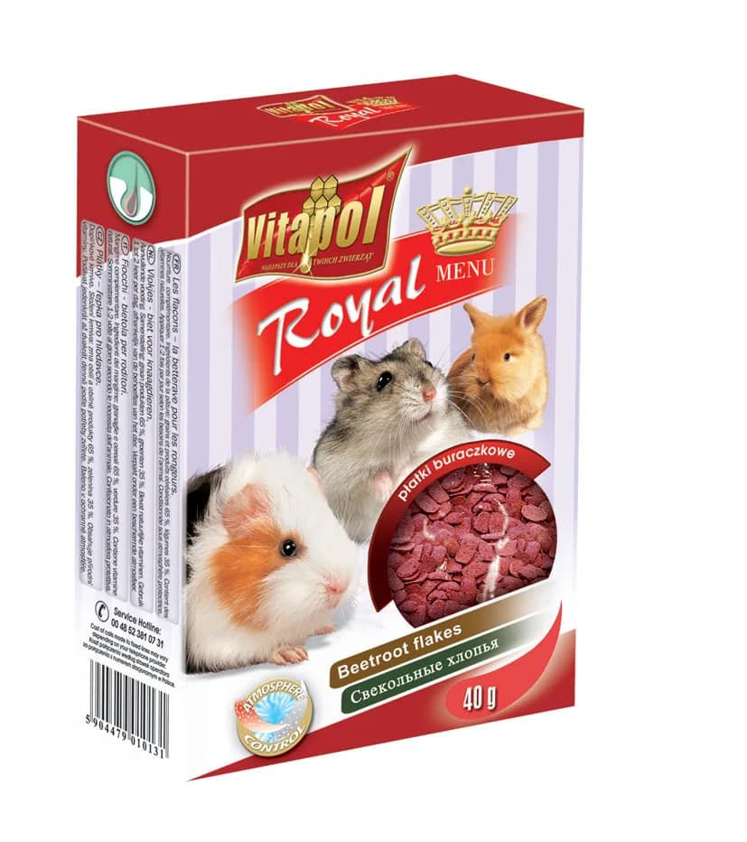 Vitapol Menu Płatki buraczkowe 40 g