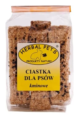 Herbal Pets Ciastka z czarnym kminem przysmaki dla psa 160 g