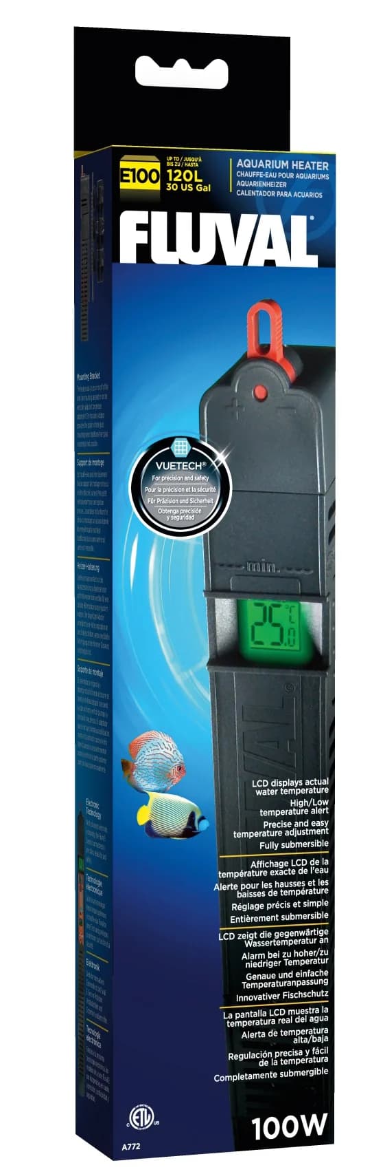 Fluval Grzałka E – 50 W