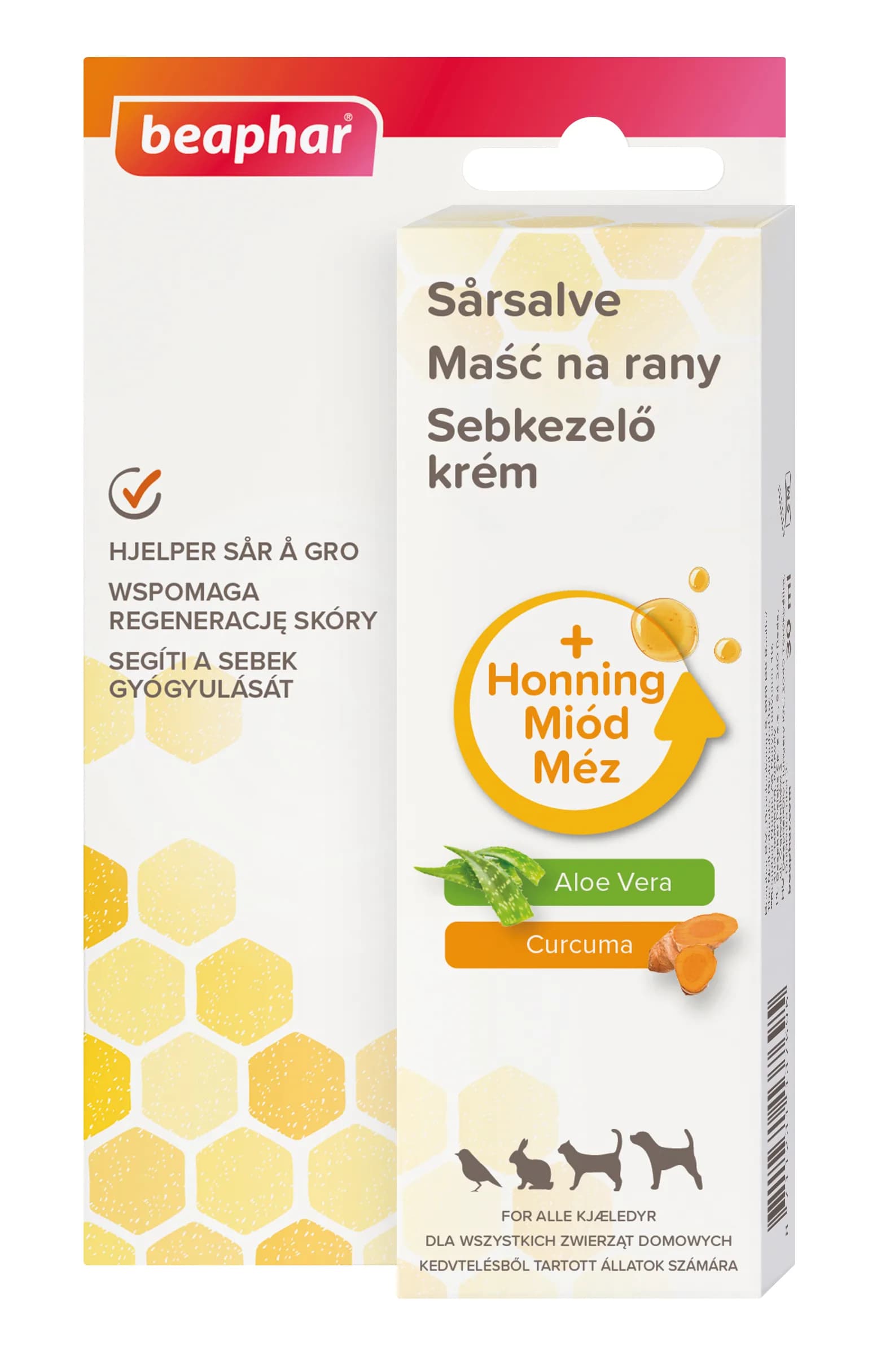 Beaphar Wound Ointment maść na rany miodowa 30 ml
