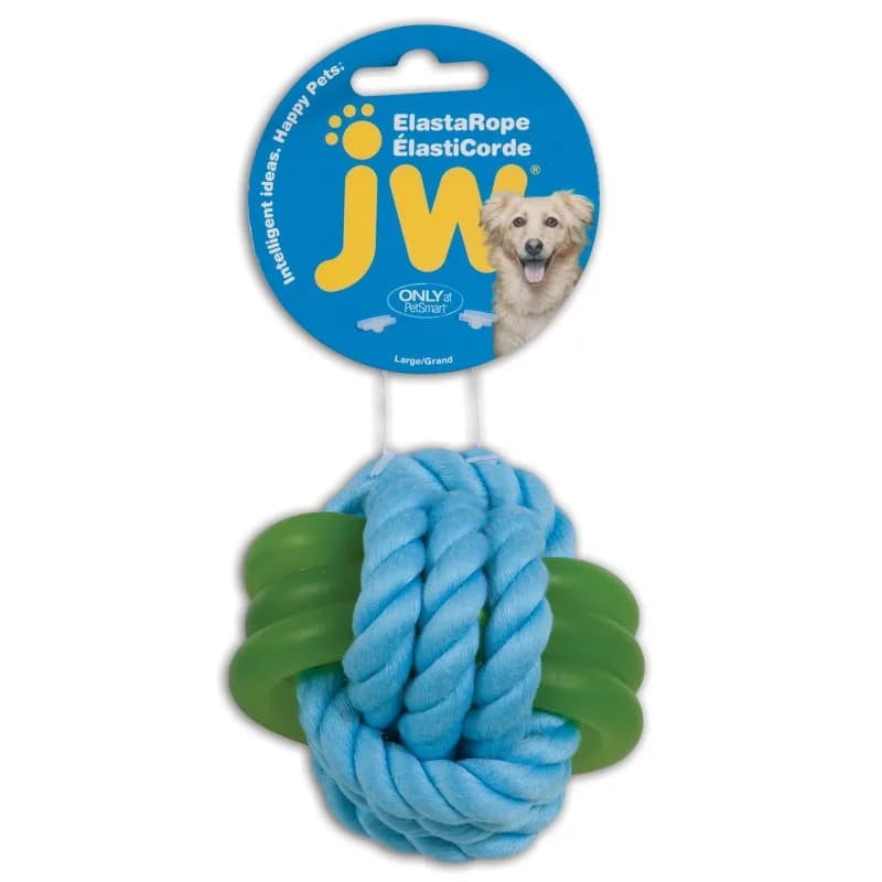 JW Pet gryzak Elastarope Monkey Fist dla psa L