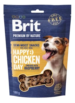 Brit Premium Dog Snack Chicken With Raspberry 180 g