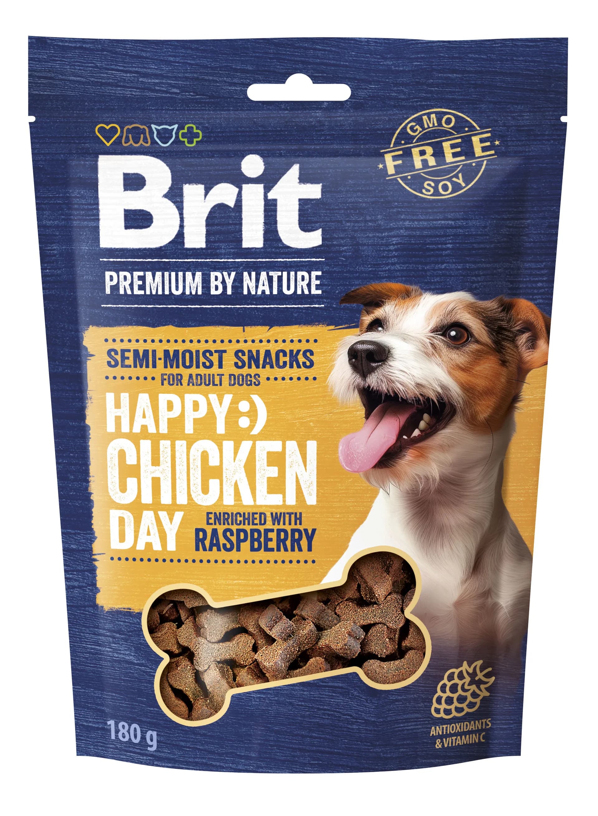 Brit Premium Dog Snack Chicken With Raspberry 180 g