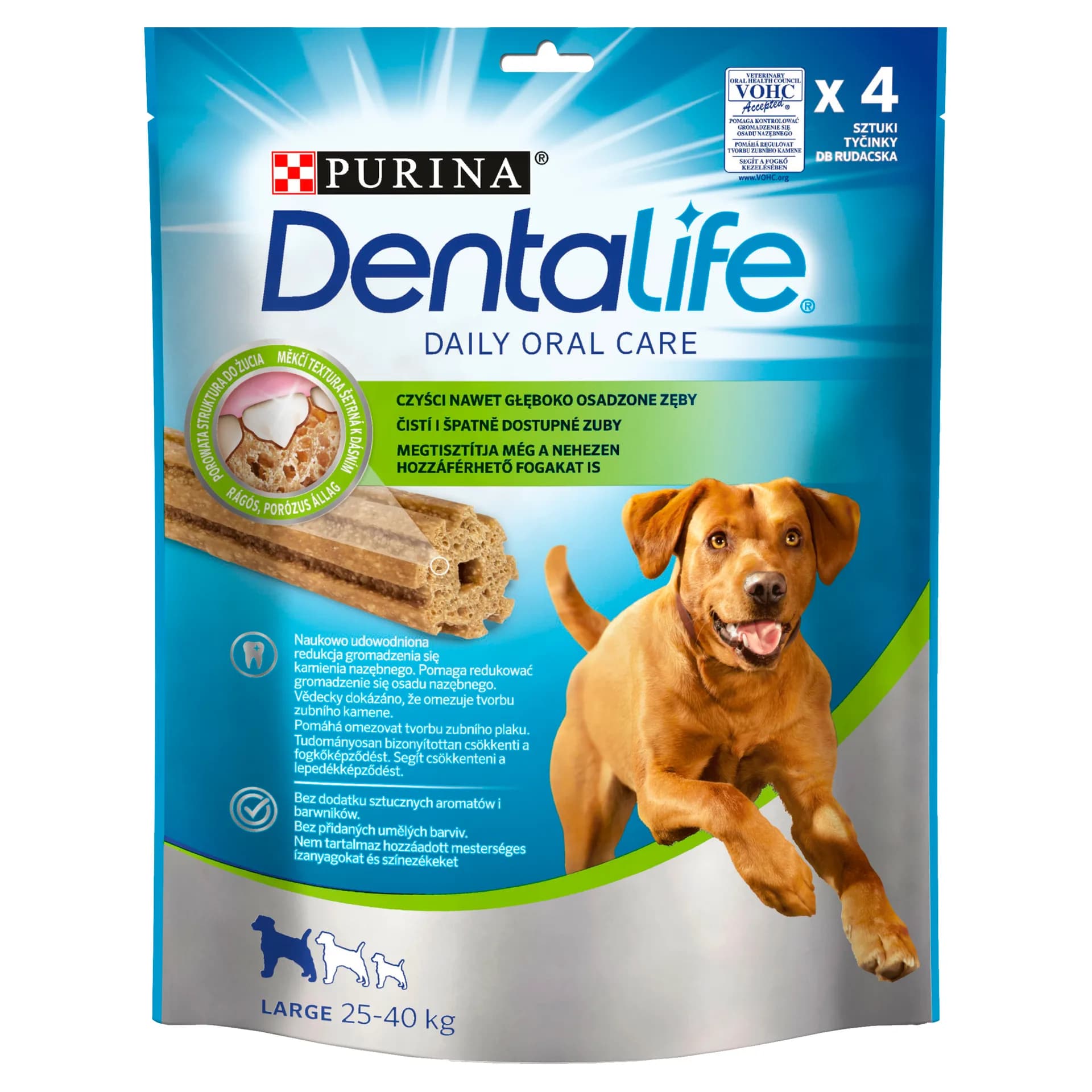 Dentalife Purina przysmak dentystyczny z kurczakiem dla małych psów 7 szt. – dla psów 7-12 kg