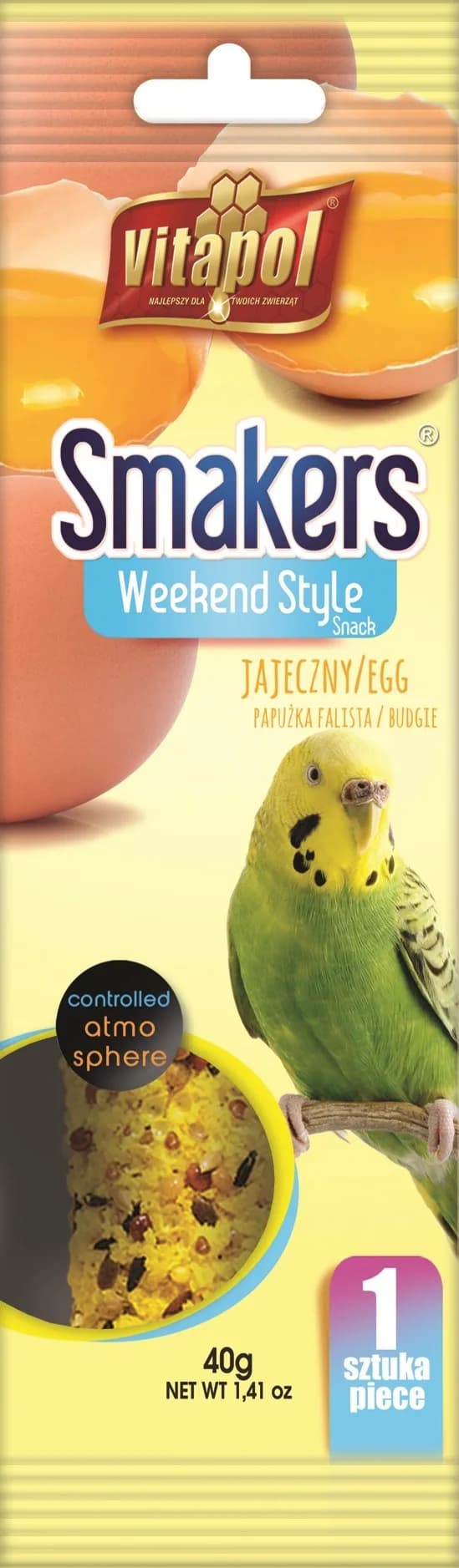 Vitapol Smakers Weekend Style przysmak dla papużki falistej owocowy