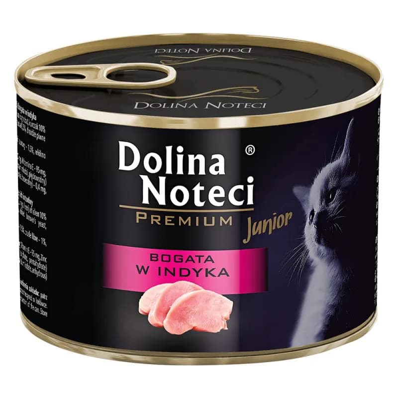 Dolina Noteci Premium junior bogata w indyka dla kota