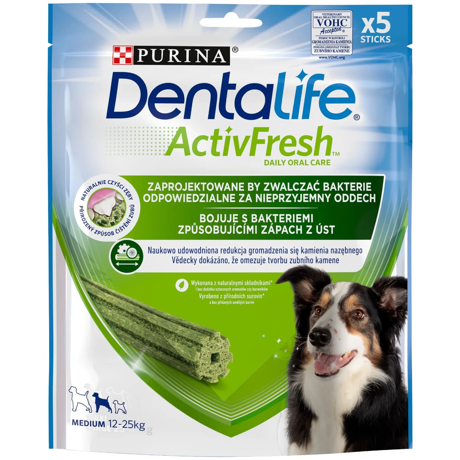 Dentalife ActivFresh Przysmak dla psów ras małych dla psów – dla psów 12-25 kg