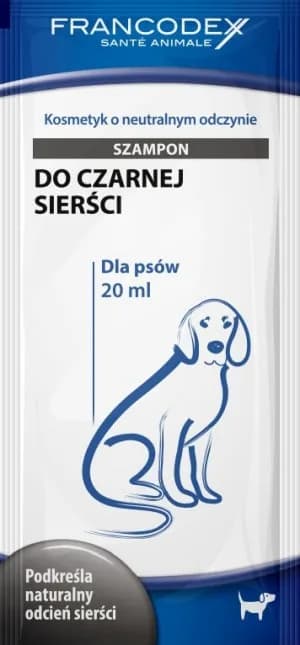 Francodex szampon do czarnej sierści