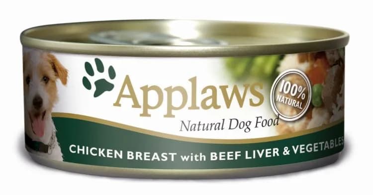 Applaws puszka Pies kurczak, Wątróbka Wołowa, Warzywa 156 g