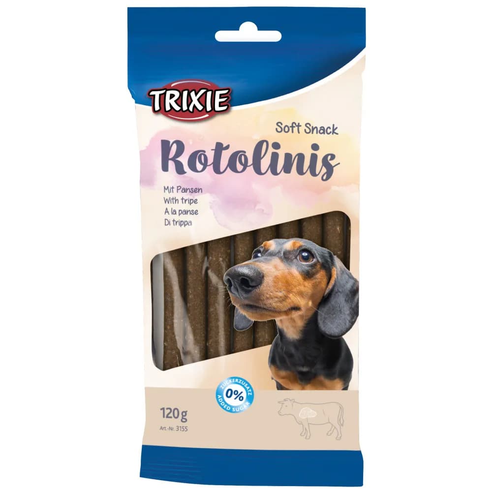 Trixie Rotolinis Przekąski dla psów wołowina/drób/flaczki 120 g