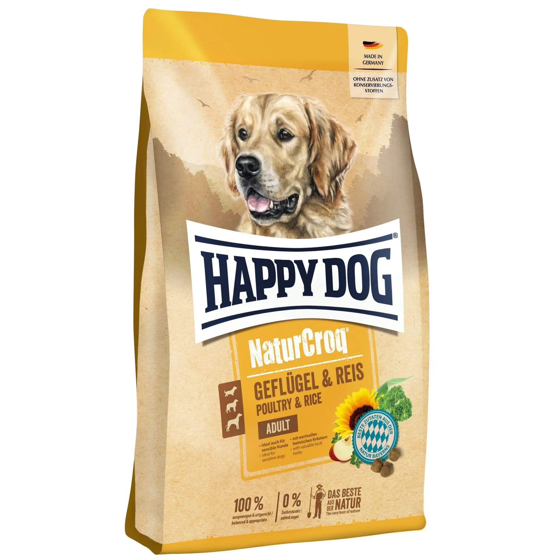 Happy Dog NaturCroq drób i ryż karma sucha dla dorosłych psów – 11 kg