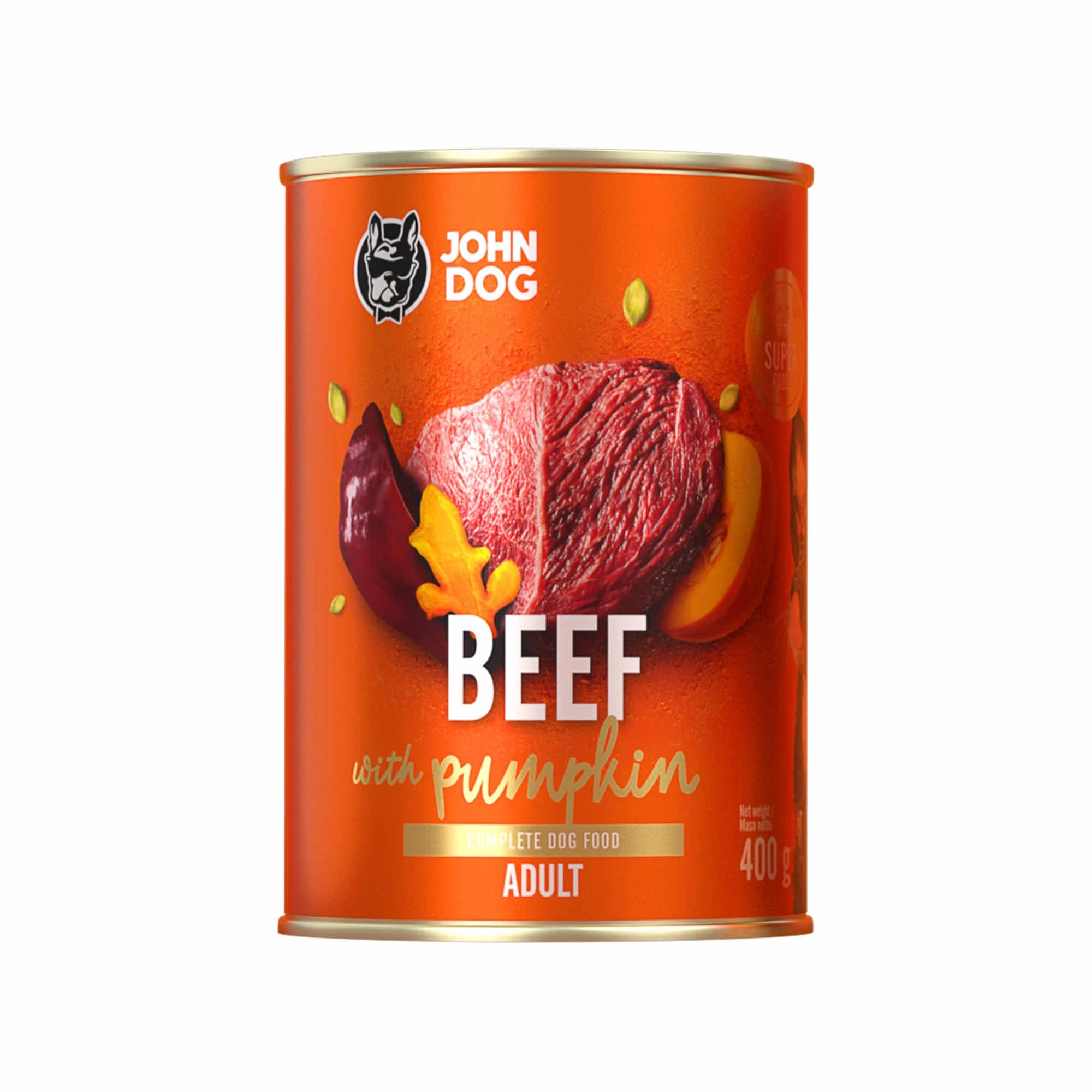 John Dog Pumpkin Dorosły wołowina z dynią