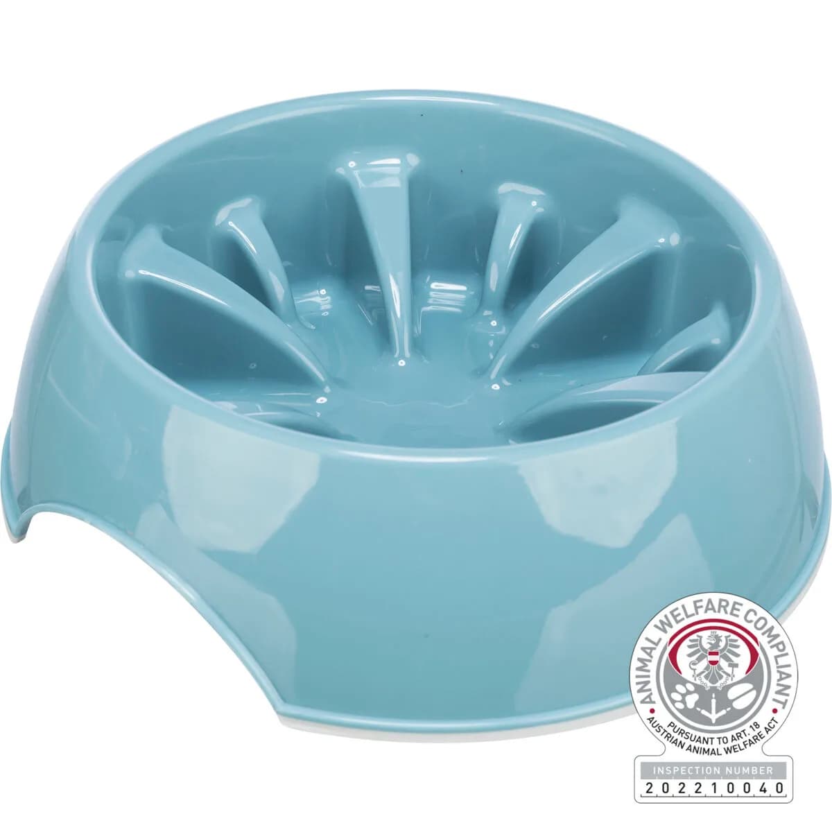 Trixie Slow Feeding, miska, dla psa/kota – 0,8 l, ø 20 cm