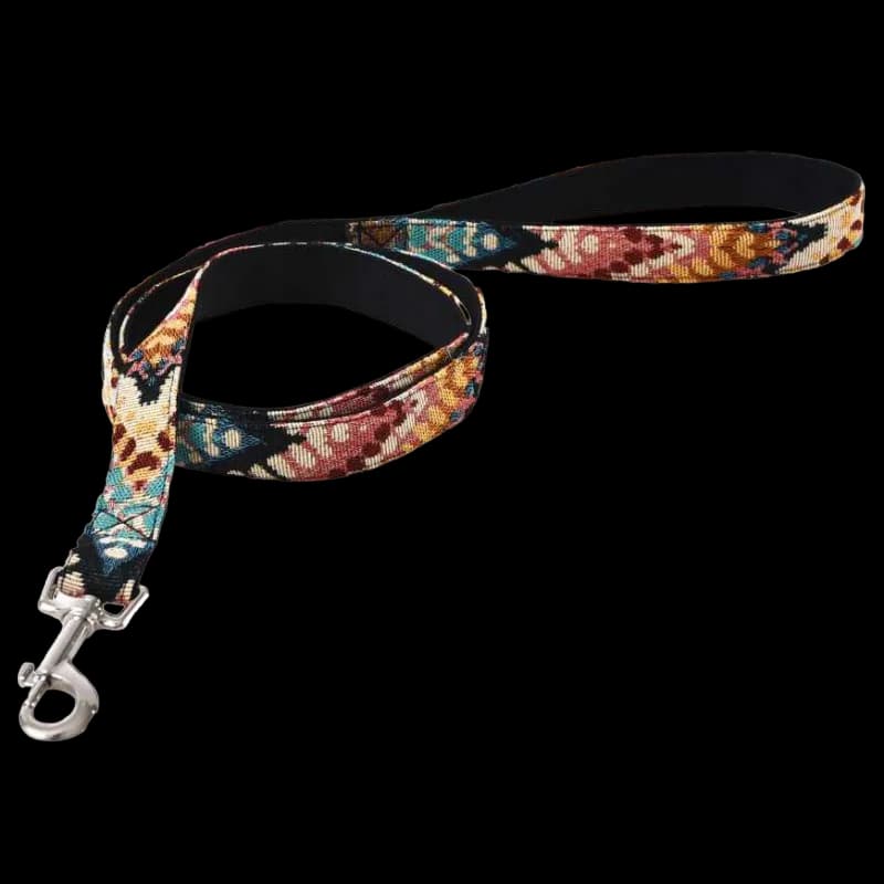 Barry King Smycz dla psa z wytrzymałej tkaniny wzór boho – wzór boho, 1,5x120cm