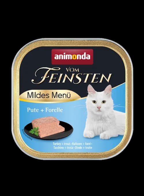 Animonda Vom Feinsten Sterilised karma mokra z indykiem i pstrągiem dla kota po sterylizacji 100 g
