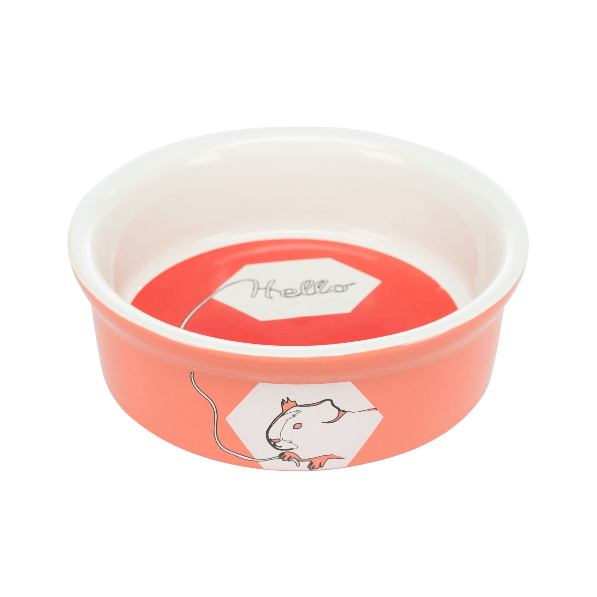 Trixie miska dla kawii domowej ceramiczna z nadrukiem 240 ml ø 11 cm
