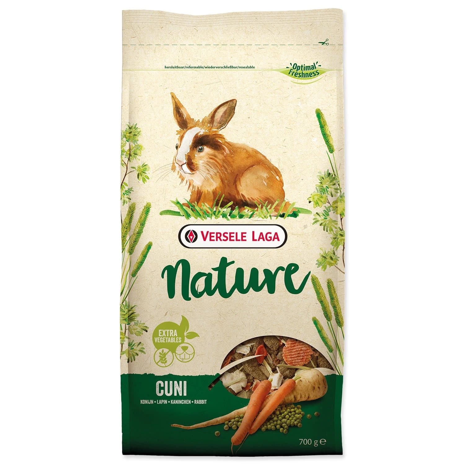 Versele-Laga Nature Cuni bezzbożowa karma dla królika