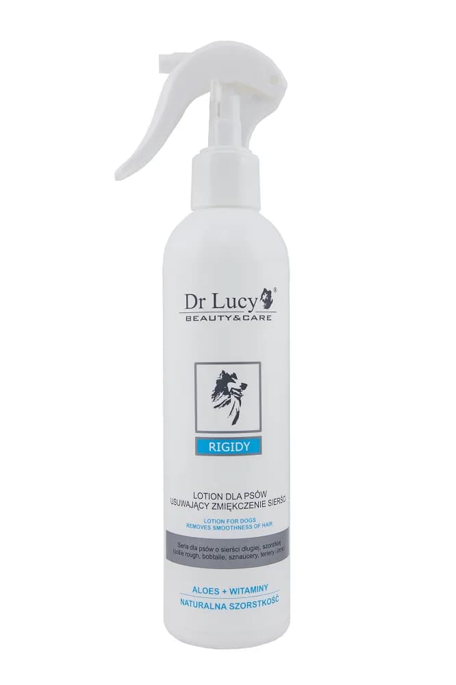 Dr Lucy Rigidy lotion usuwający zmiękczenie sierści po umyciu 250 ml
