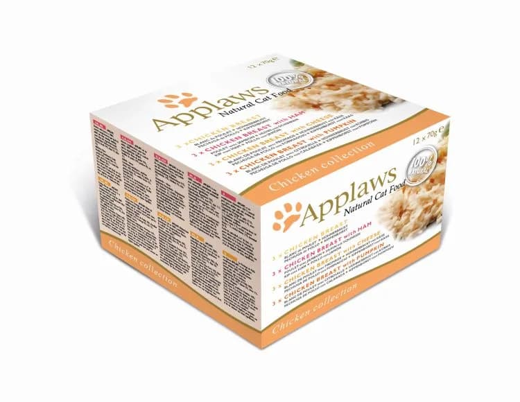 Applaws Puszka kot z kurczakiem mix 70 g 12 szt.