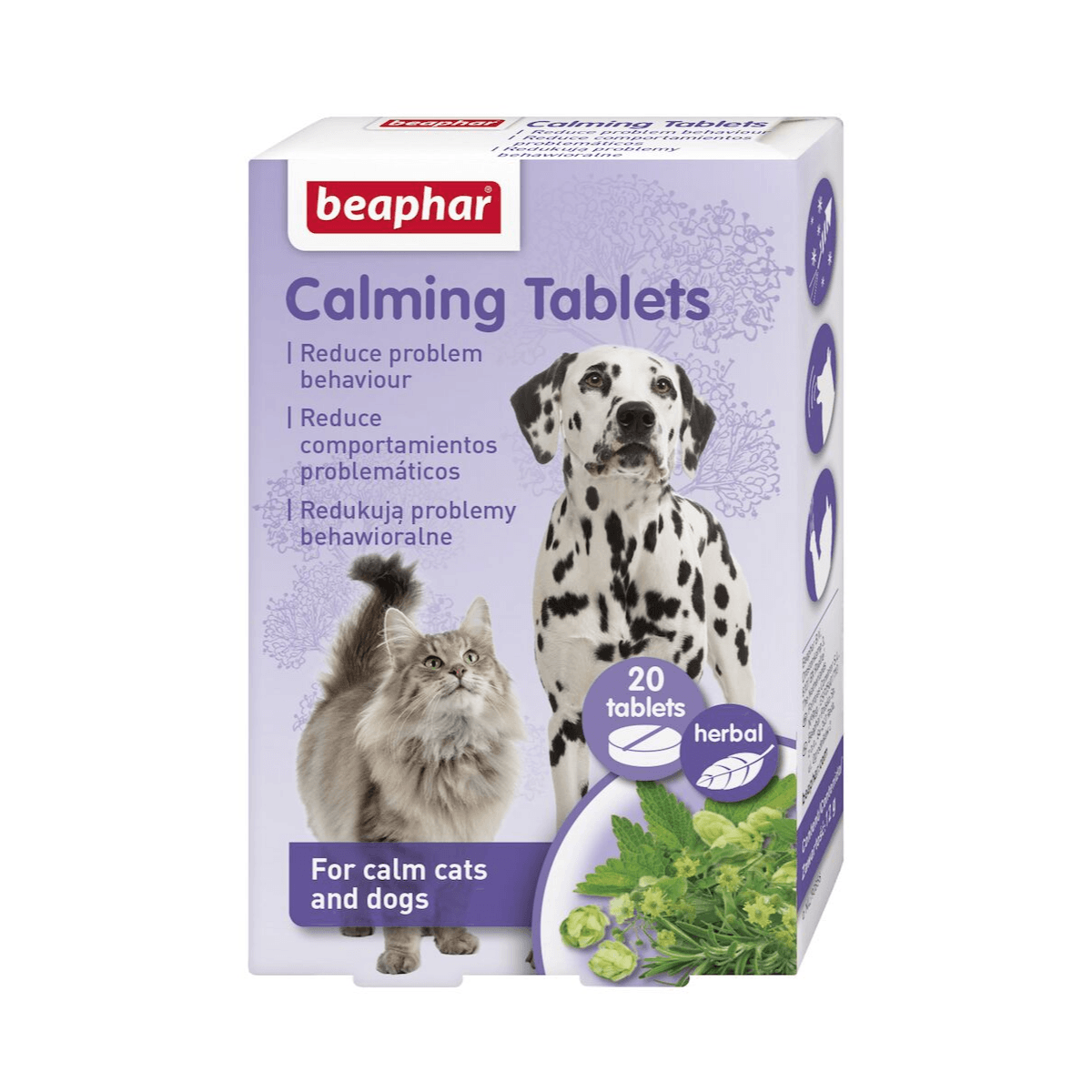 Beaphar Calming Tablets Pies i kot tabletki wyciszające 20 szt.