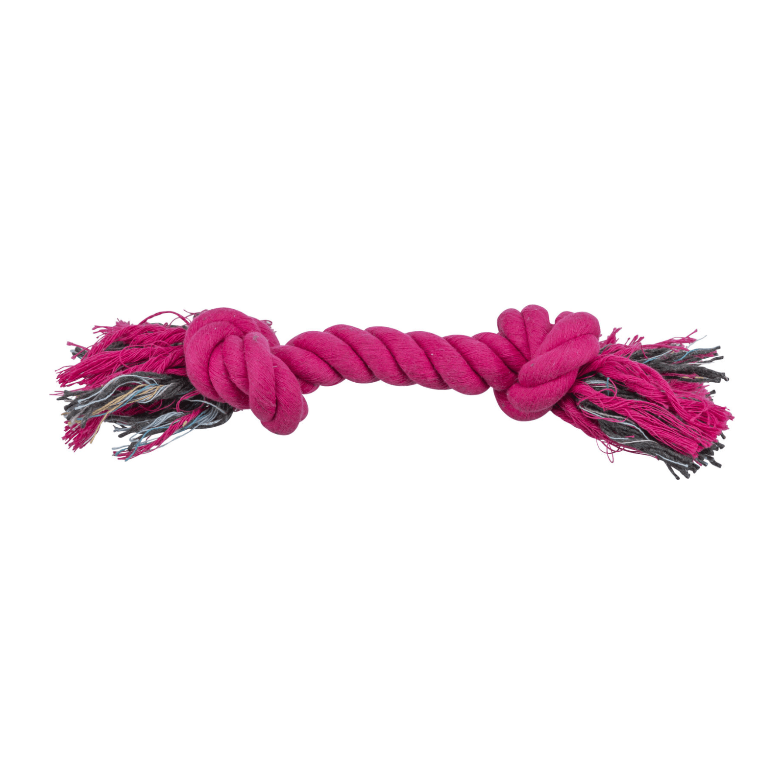 Trixie sznur bawełniany dla psa czyszczący zęby – różowy, 26 cm