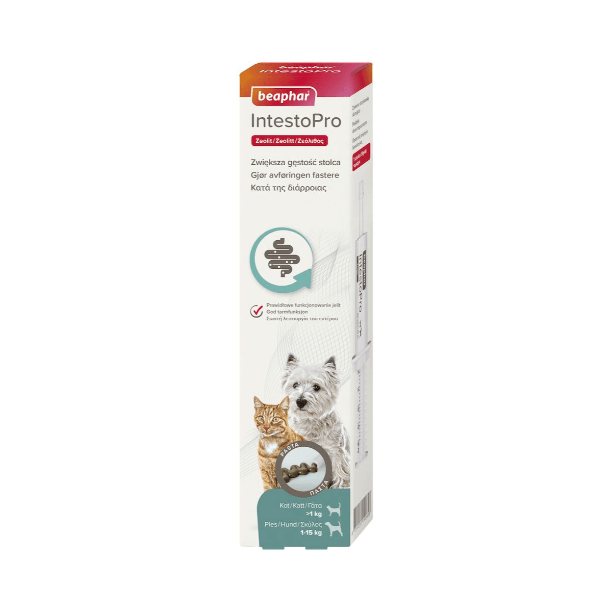 Beaphar IntestoPro pasta dla psa i kota 20 ml