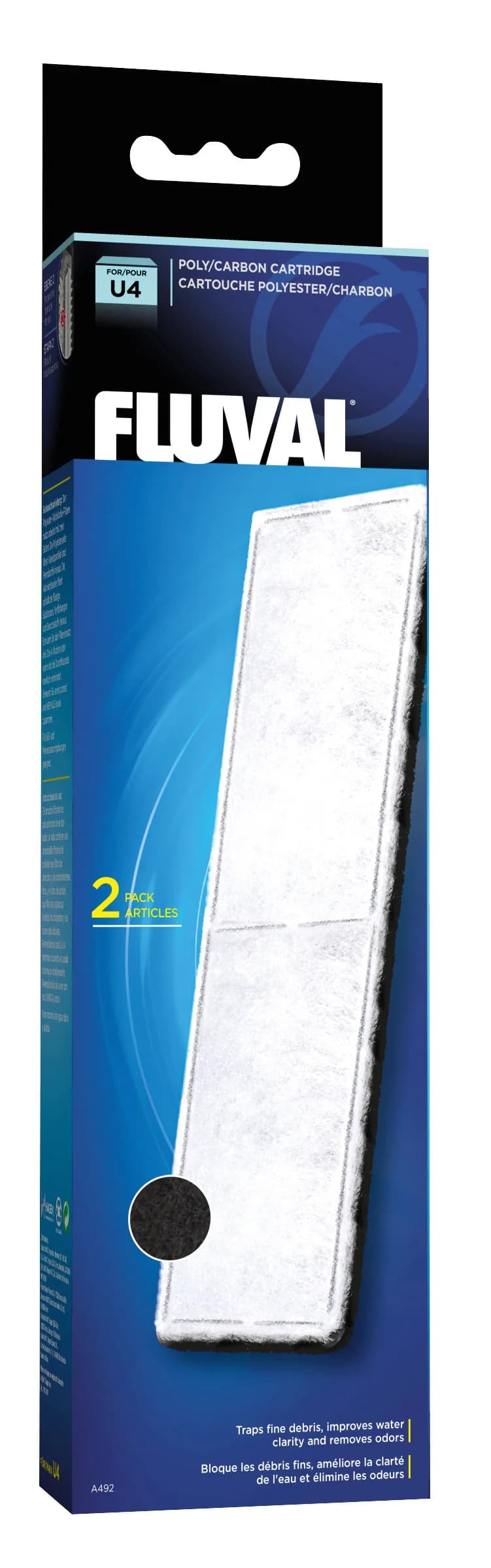 Fluval Poly-Carb wkład filtracyjny do filtrów U2 U3 i U4 2 szt. – Fluval U4