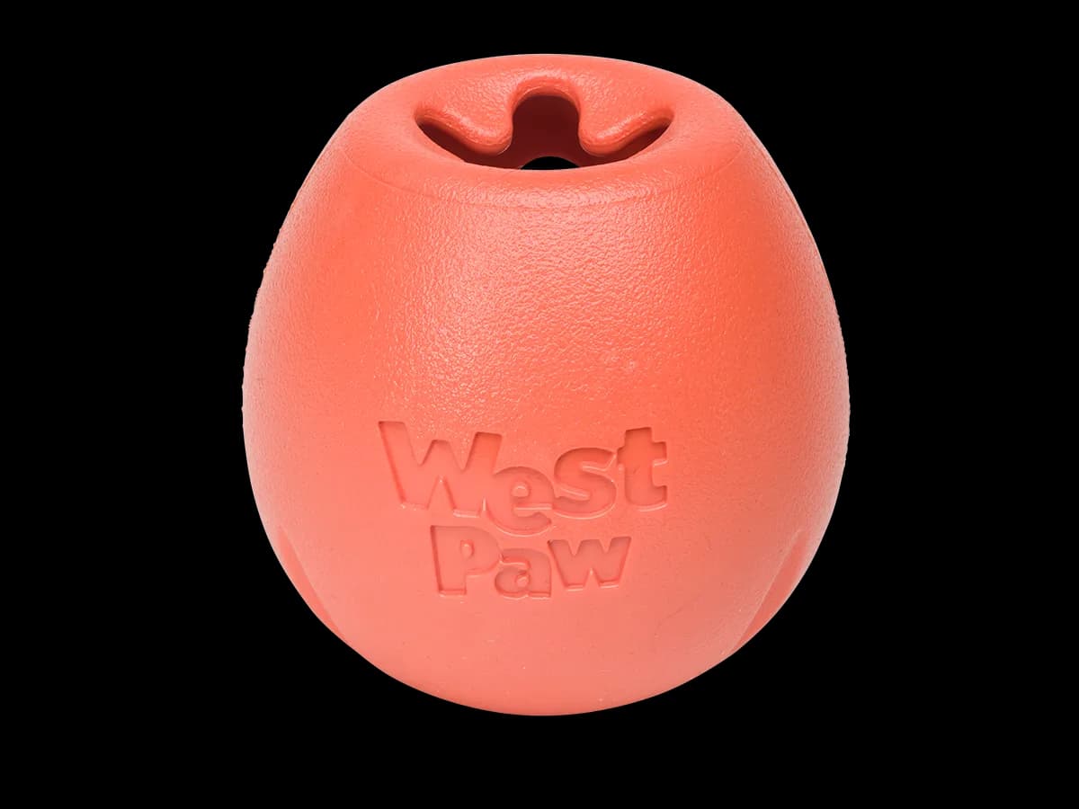 West Paw Echo duża piłka na przysmaki Rumbl zielony 9 x 8 x 9 cm