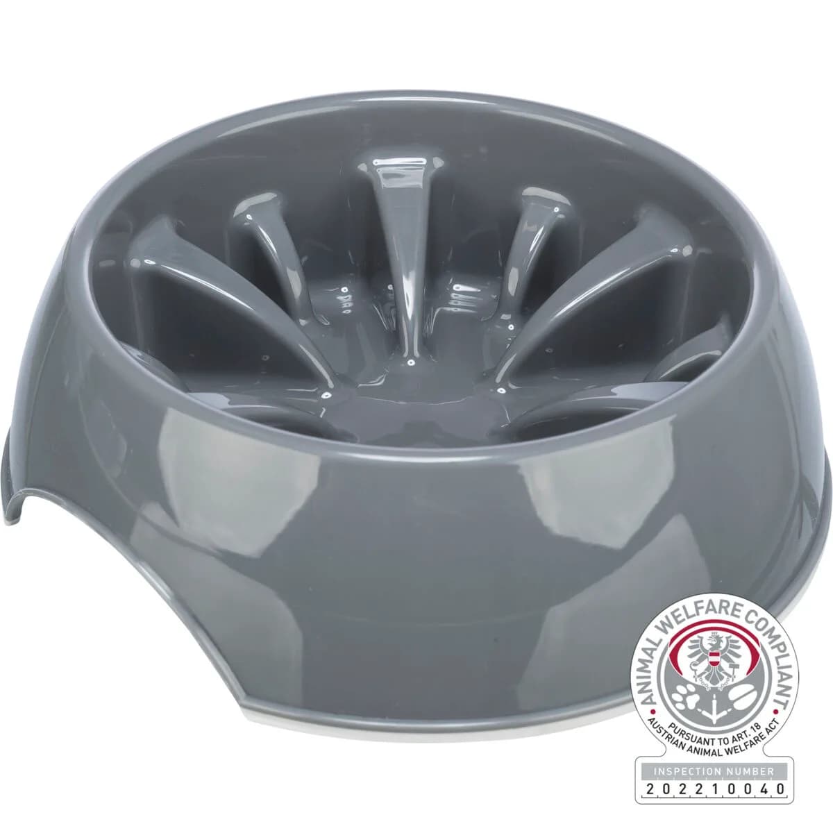 Trixie Slow Feeding, miska, dla psa/kota – 1,4 l, ø 25 cm
