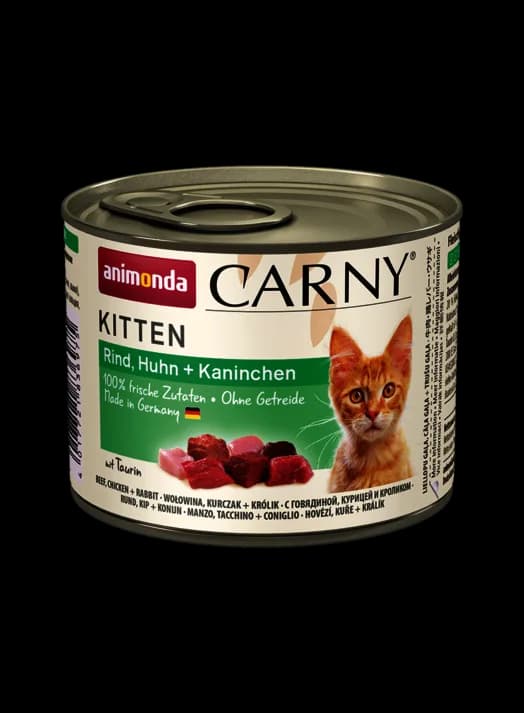 Animonda Carny puszka Kitten Wołowina kurczak królik