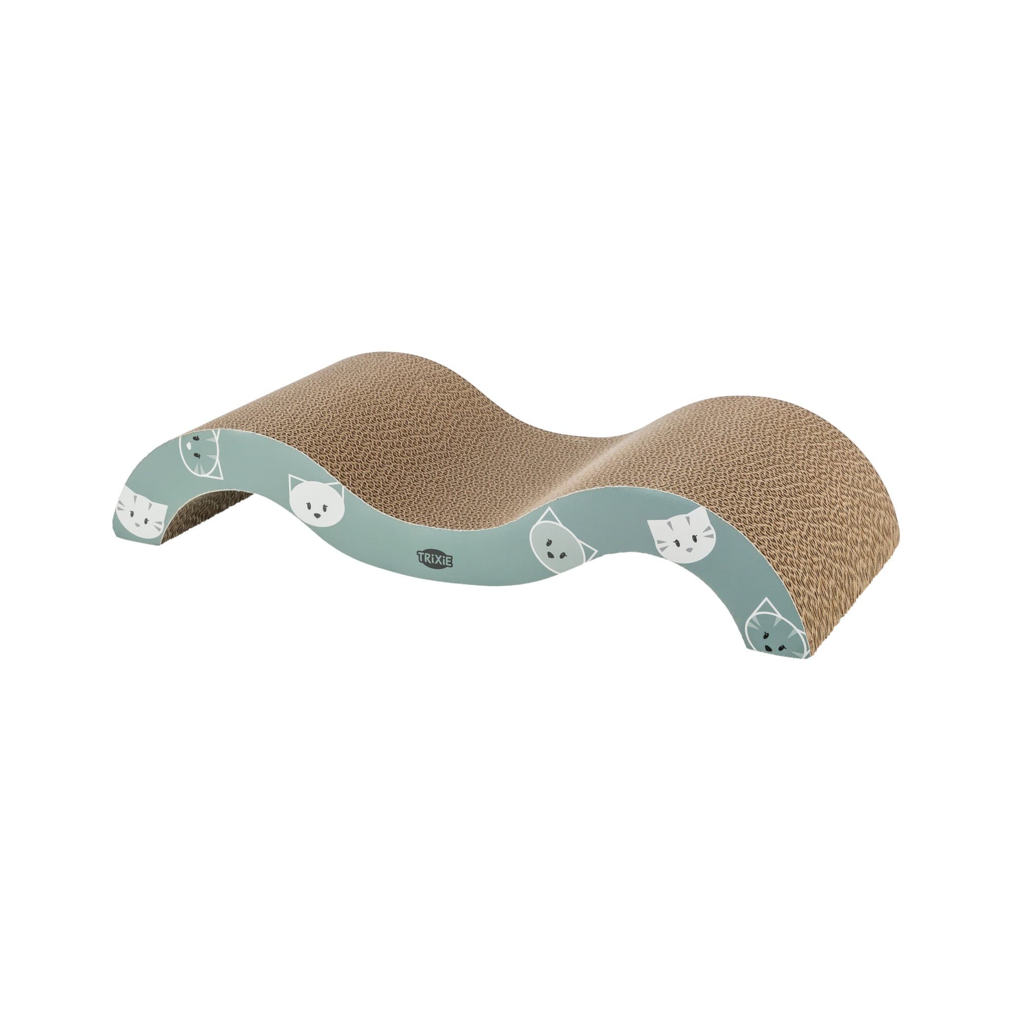 Trixie Drapak Mimi z tektury – niebieski, 50 × 9 × 23 cm
