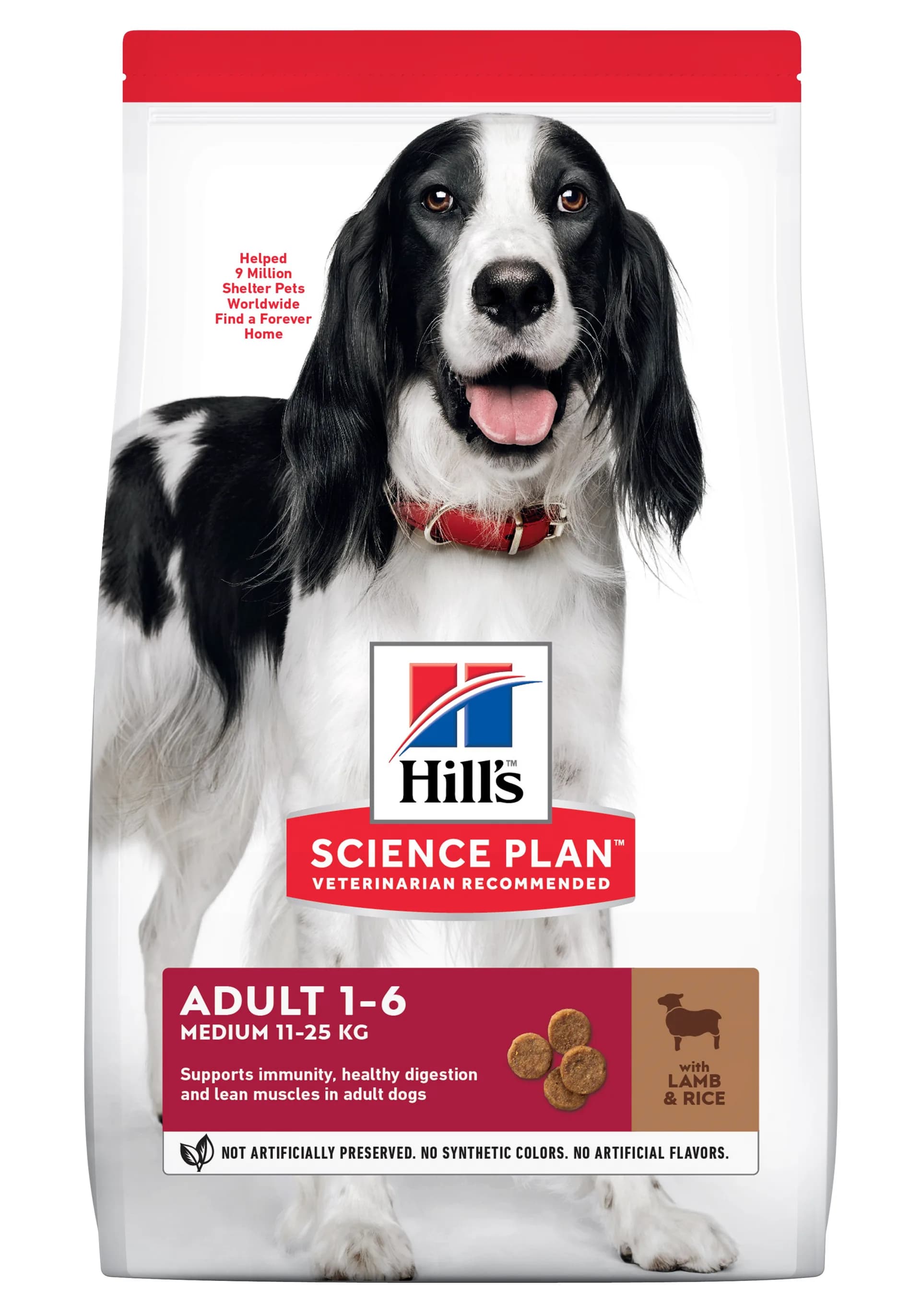 Hill's SP Canine Adult Medium Lamb&Rice 2,5 kg