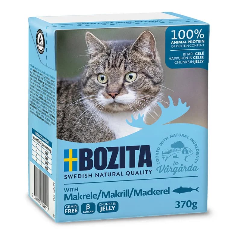 Bozita Makrela w galaretce mokra karma dla kotów 370 g