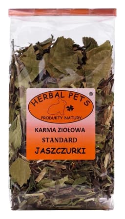 Herbal Pets Standard pokarm ziołowy dla jaszczurek
