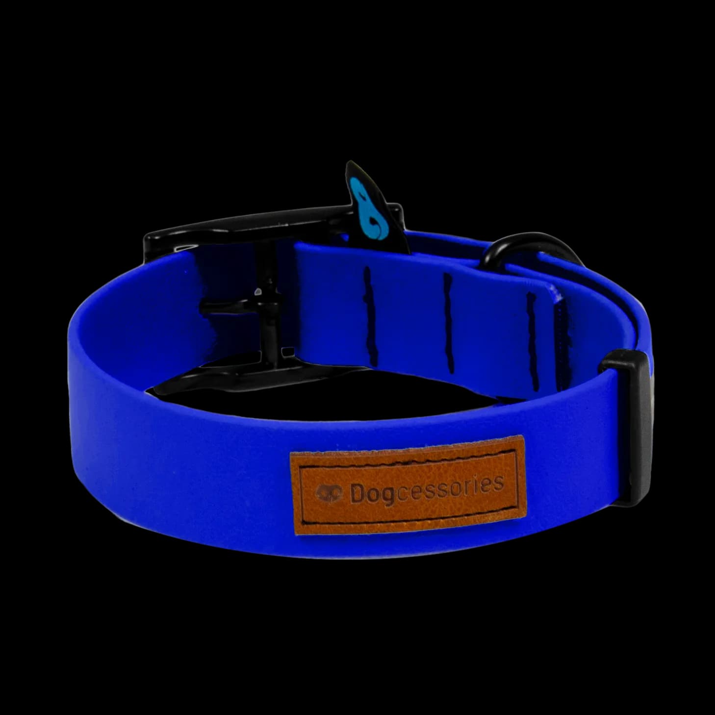 Dogcessories Biothane obroża – błękitny, XS