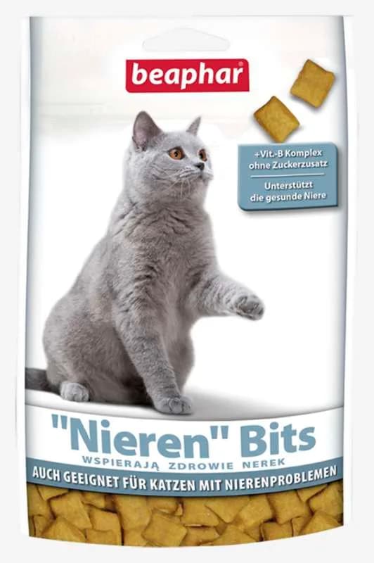 Beaphar Nieren Bits przysmak dla kotów wspomagający funkcję nerek 150 g