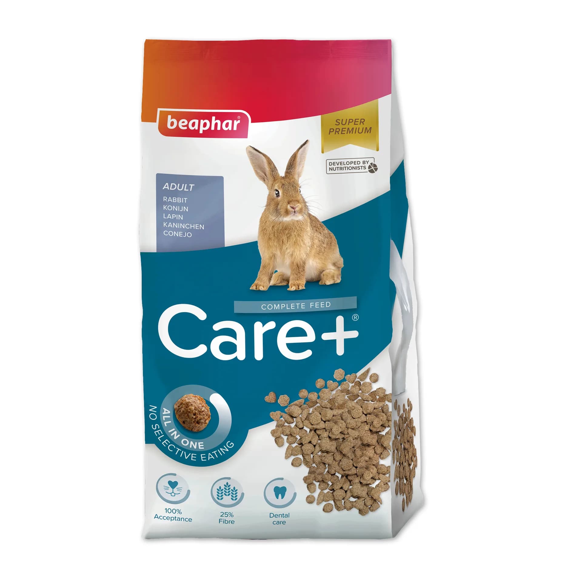 Beaphar Care+ Rabbit karma dla królików super premium all-in-one 5 kg
