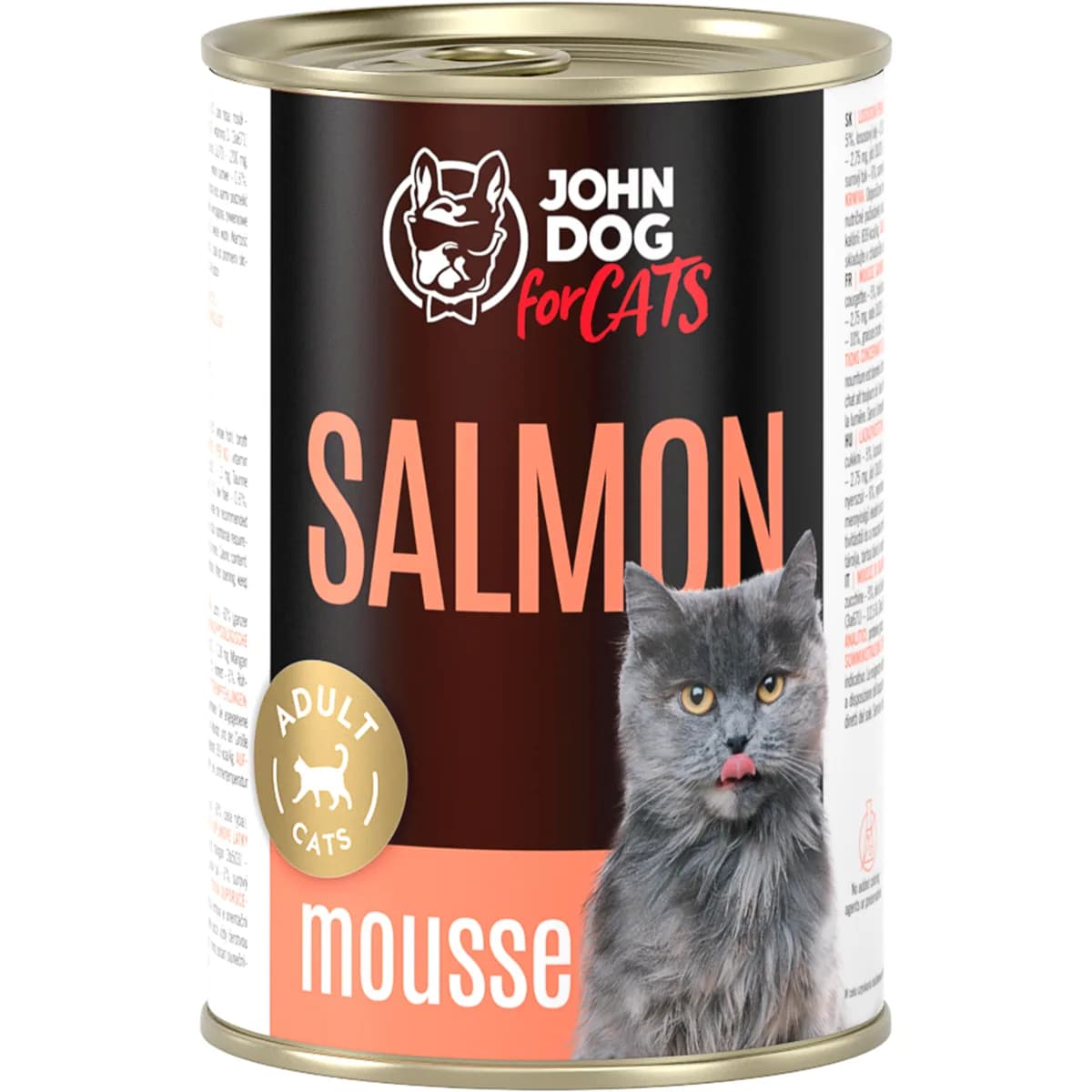 JD for CATS ADULT KARMA ŁOSOŚ MUS puszka 400g
