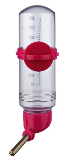 Trixie Plastikowa buteleczka na wodę z kulowym zaworem – 1,25 l
