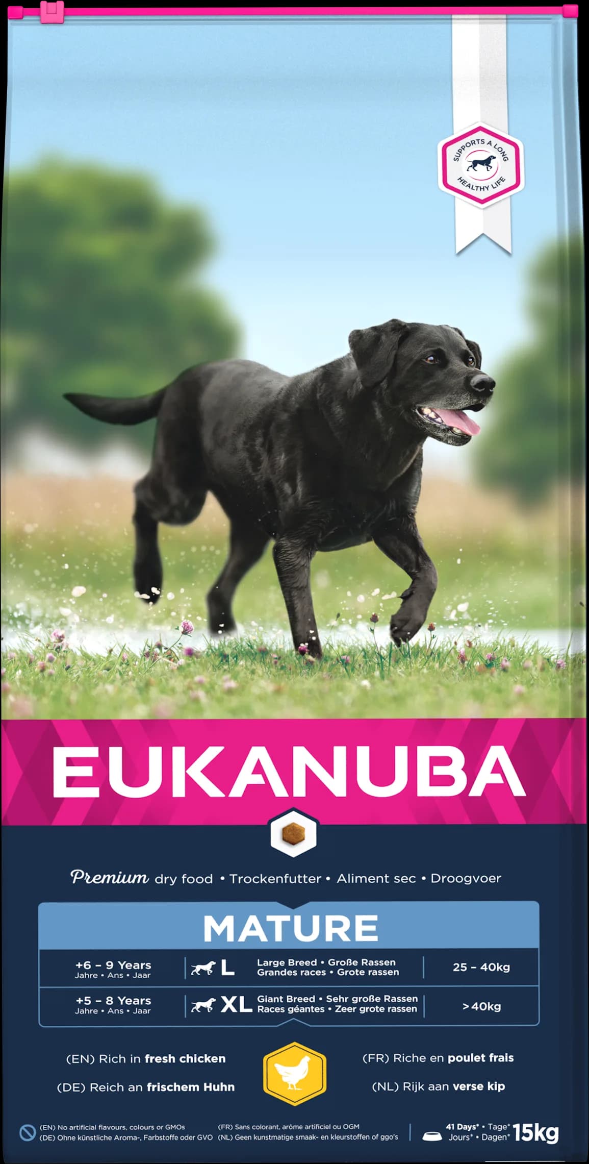 Eukanuba Mature&Senior Large Breeds Chicken różna waga – 3 kg