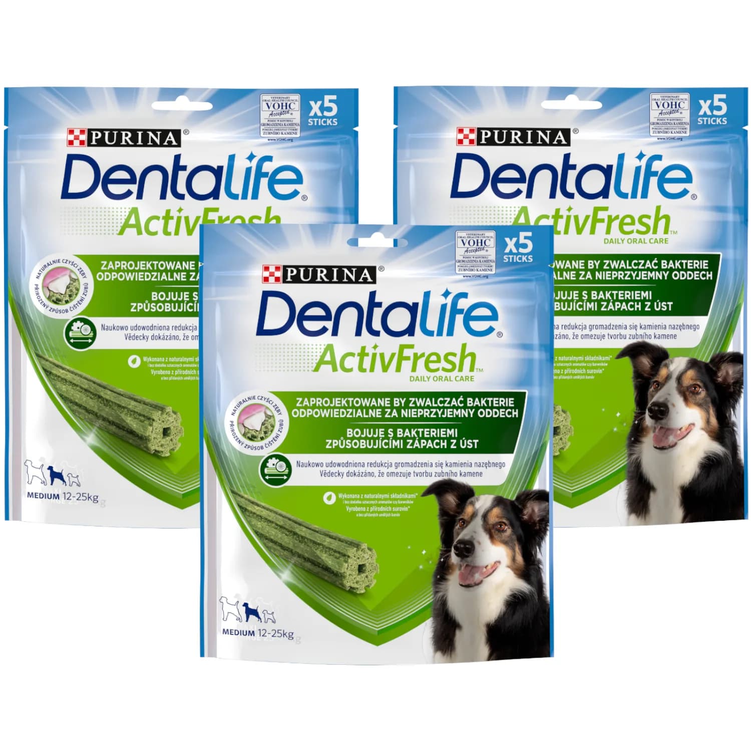 Dentalife ActivFresh Przysmak dla psów ras małych dla psów – dla psów 12-25 kg