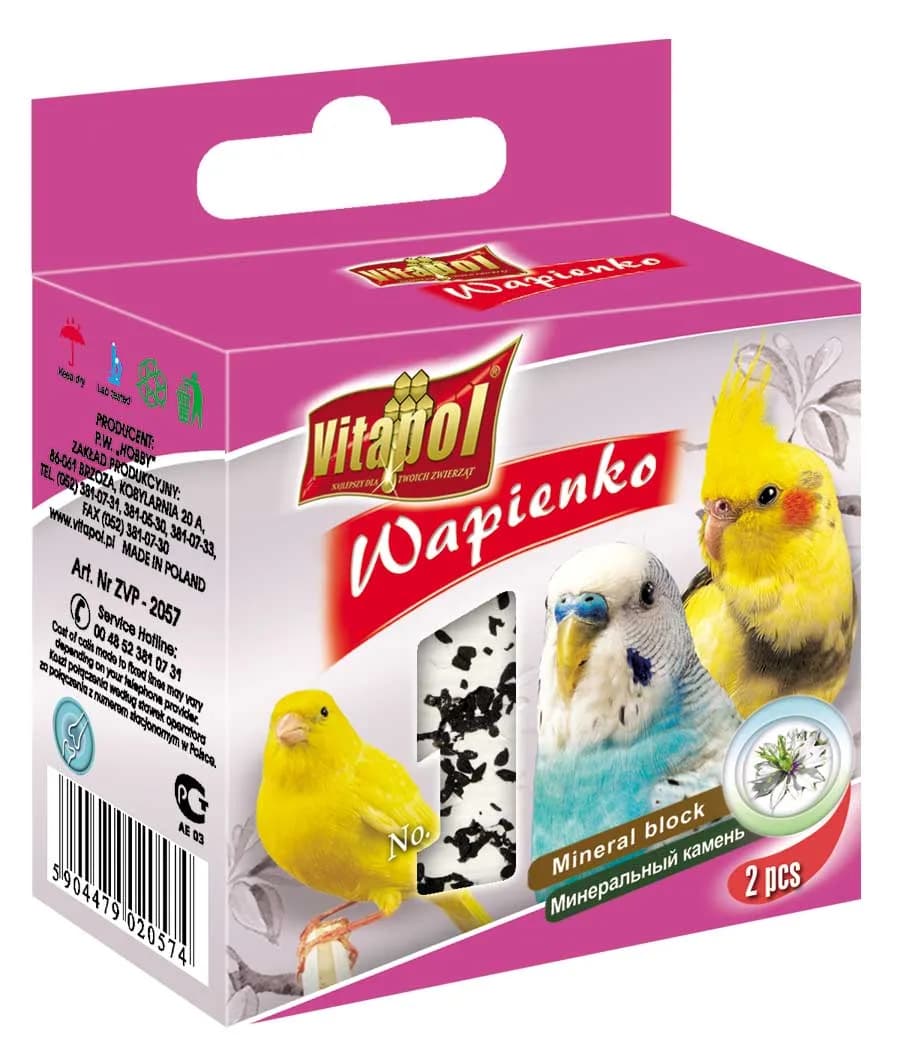 Vitapol Kostka wapienna dla ptaków – Naturalny