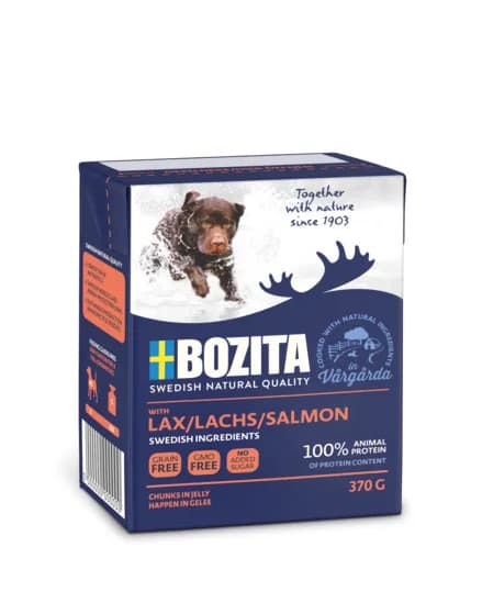 Bozita Z łososiem mokra karma dla psów 370 g