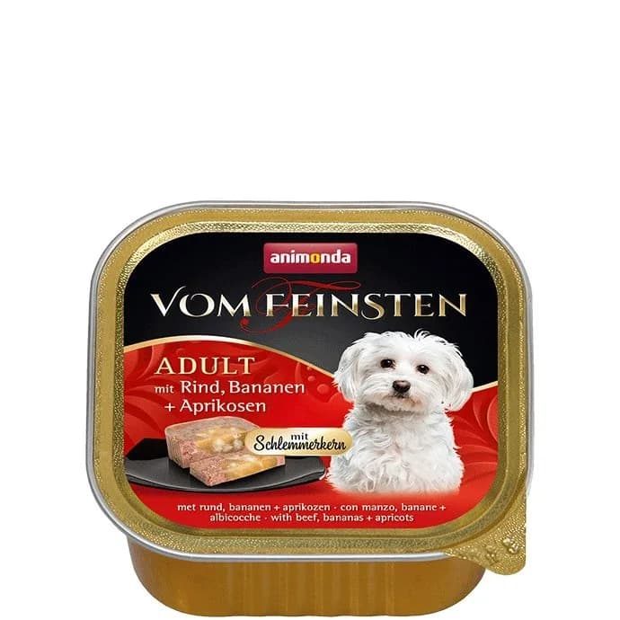 Animonda Vom Feinsten Gourmet Centre karma mokra z kurczakiem, bananem i morelą dla psa 150 g