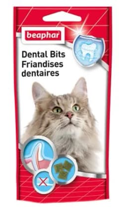 Beaphar Dental Bits przysmak z dodatkiem chlorofilu 35 g