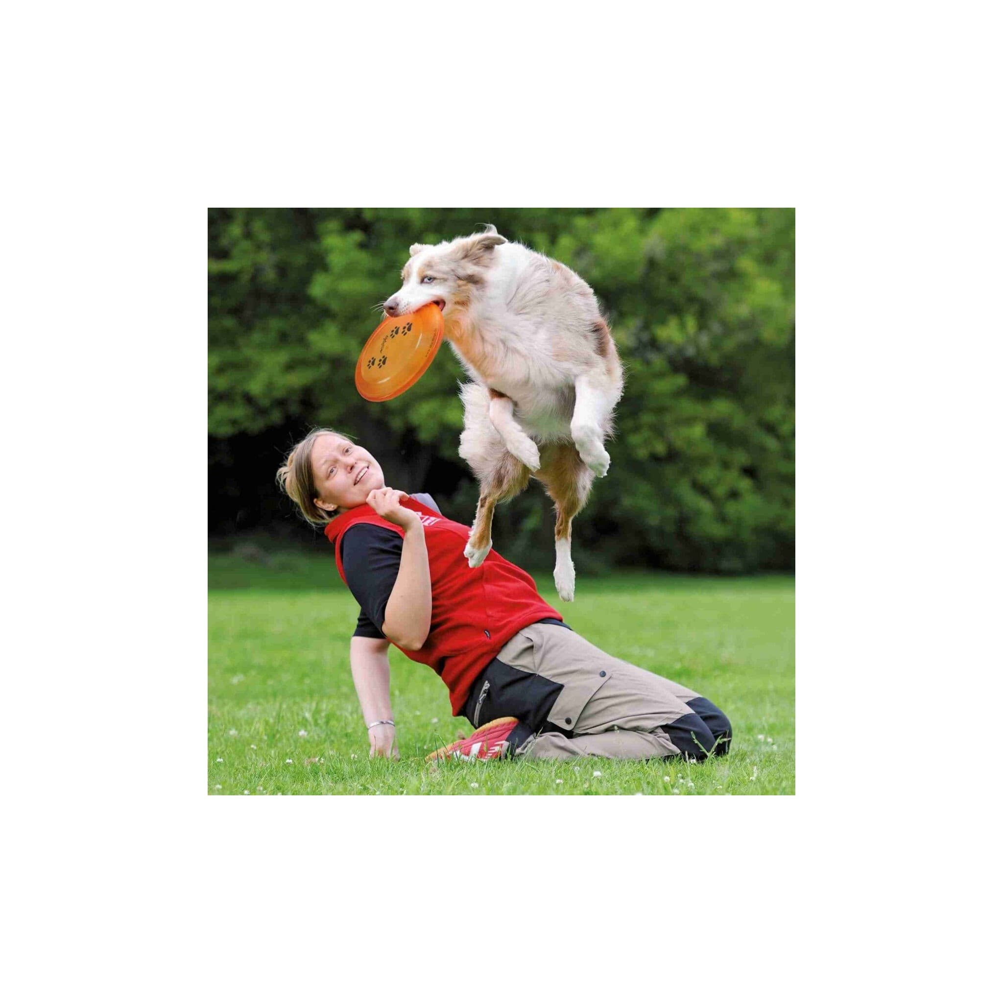 Trixie Sportowy dysk treningowy frisbee Sky Dogs