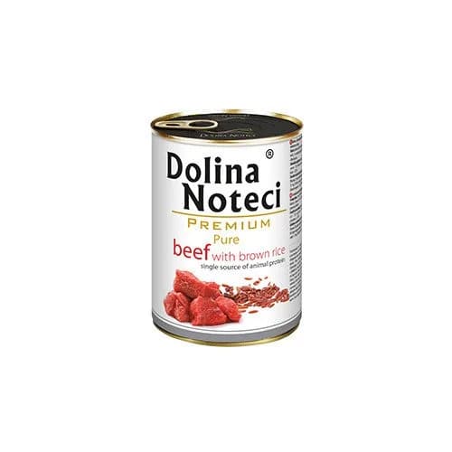 Dolina Noteci Premium Pure Wołowina z ryżem dla psa alergika