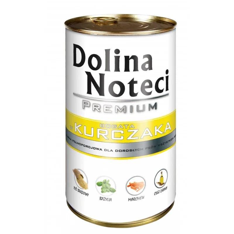 Dolina Noteci Premium bogata w kurczaka dla psa